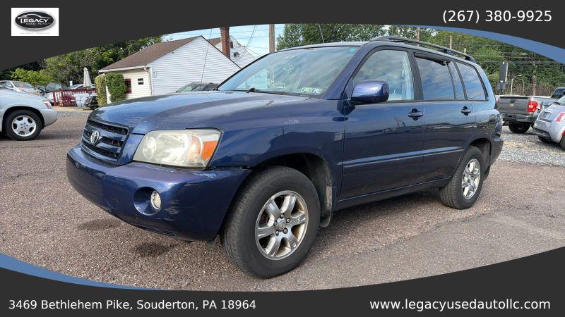 2006 Toyota Highlander Base for sale in Souderton, PA