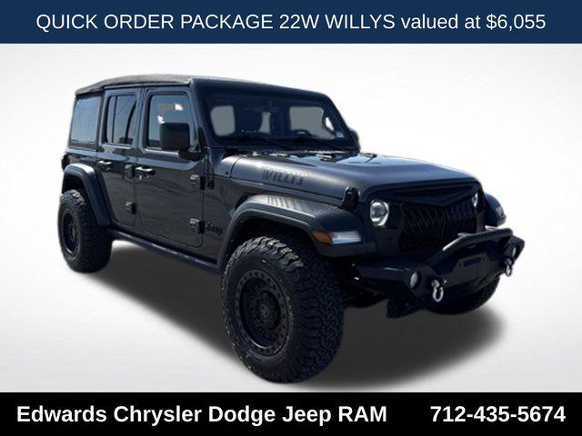 2022 Jeep Wrangler Unlimited Willys 4x4 for sale in Council Bluffs, IA