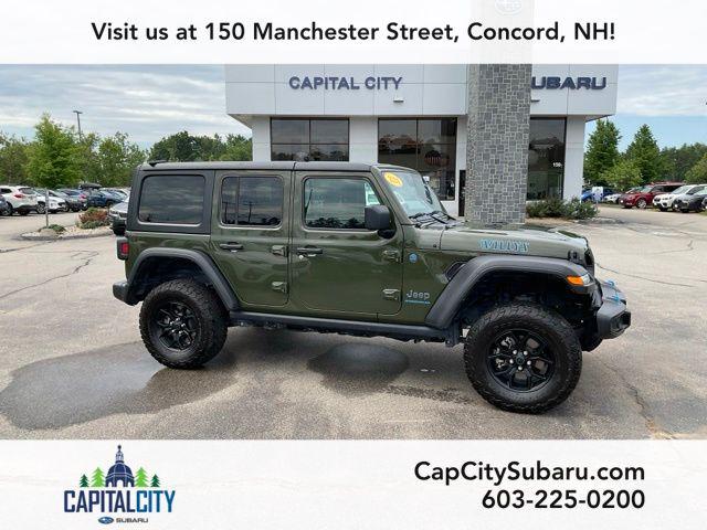 2024 Jeep Wrangler 4xe Willys 4xe for sale in Concord, NH