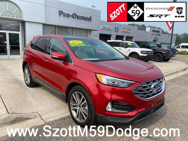 2023 Ford Edge Titanium for sale in Highland, MI