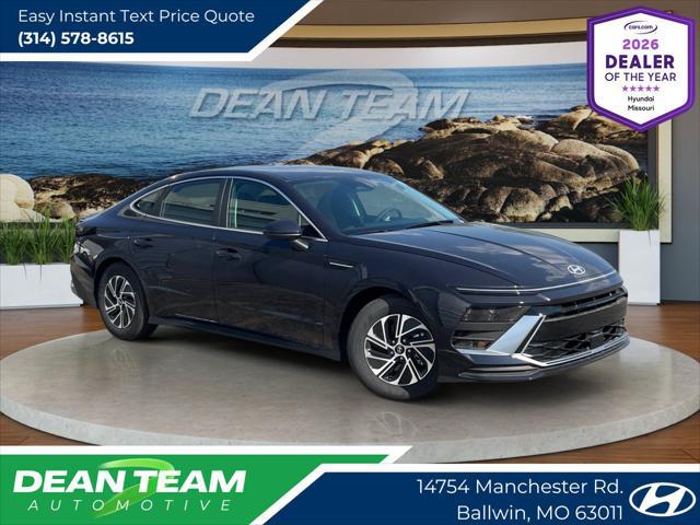 2026 Hyundai Sonata Hybrid Blue for sale in BALLWIN, MO