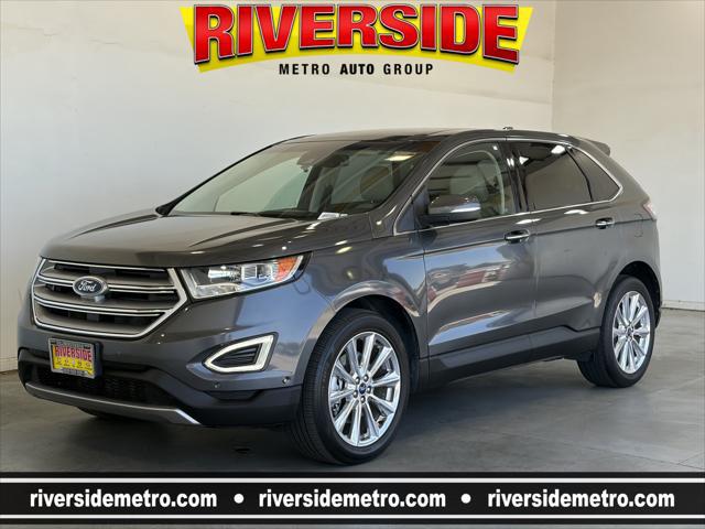 2017 Ford Edge Titanium for sale in RIVERSIDE, CA