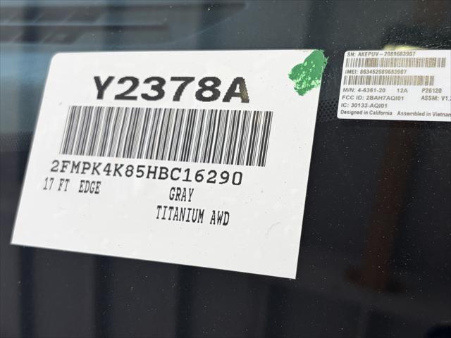 2017 Ford Edge Titanium
