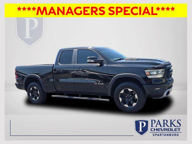 2019 Ram 1500 Rebel Quad Cab 4x4 6'4" Box for sale in Spartanburg, SC