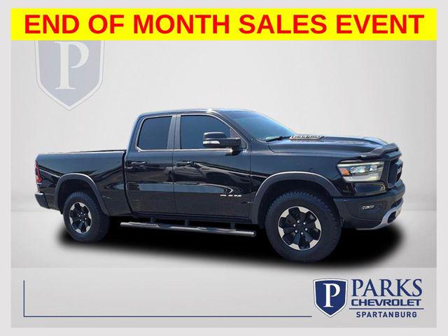 2019 Ram 1500 Rebel Quad Cab 4x4 6'4" Box for sale in Spartanburg, SC