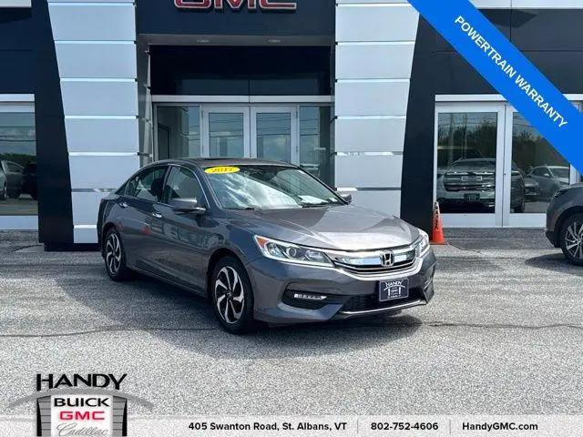 2017 Honda Accord EX-L V6 for sale in Saint Albans, VT