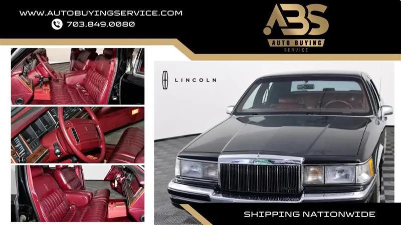 1990 Lincoln Town Car Unknown for sale in Fairfax, VA