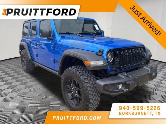 2025 Jeep Wrangler 4-Door Willys 4x4 for sale in Burkburnett, TX