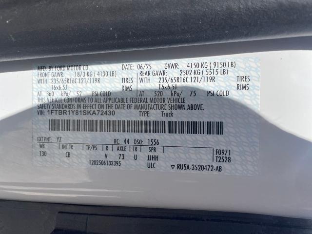 2025 Ford Transit Cargo Van Base
