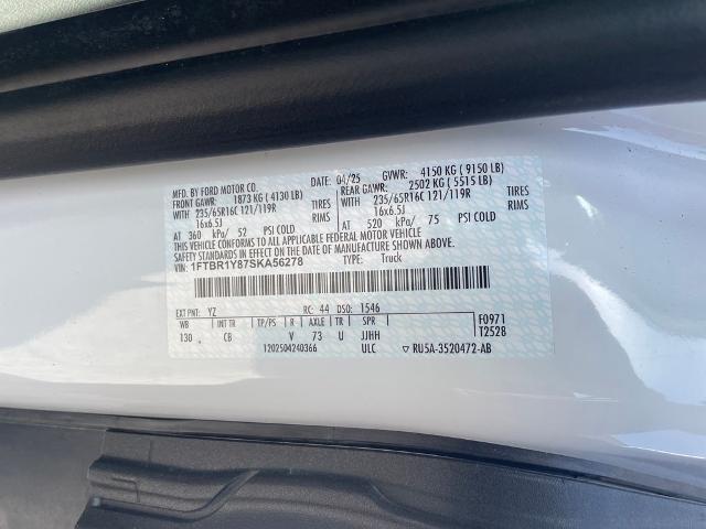 2025 Ford Transit Cargo Van Base