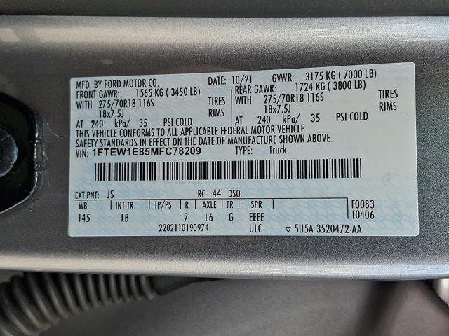 2021 Ford F-150 Tremor