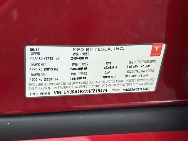 2017 Tesla Model S 100D
