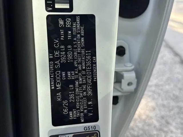 2026 Kia K4 EX