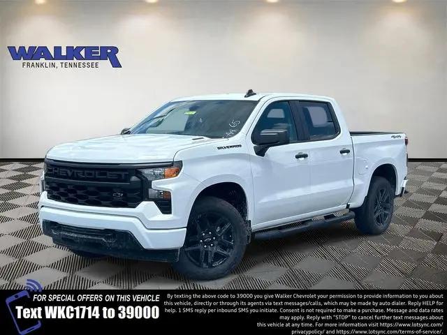 2026 Chevrolet Silverado 1500 4WD Crew Cab Short Bed Custom for sale in Franklin, TN