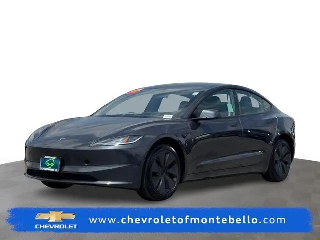 2025 Tesla Model 3 Long Range Rear-Wheel Drive for sale in Montebello, CA
