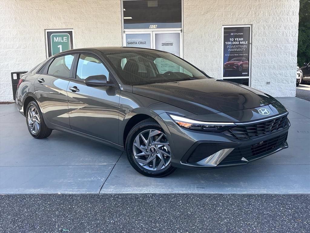 2026 Hyundai Elantra Hybrid Blue