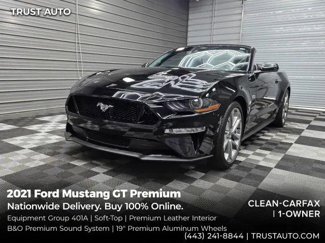 2021 Ford Mustang GT Premium Convertible for sale in Sykesville, MD