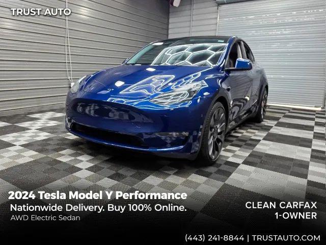 2024 Tesla Model Y Performance Dual Motor All-Wheel Drive for sale in Sykesville, MD