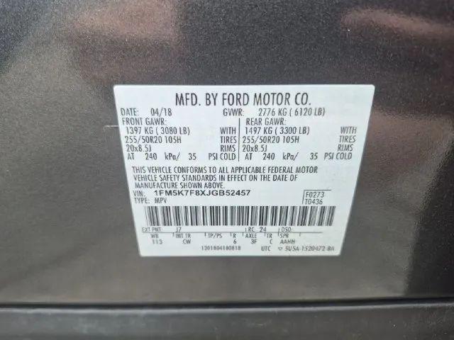 2018 Ford Explorer Limited