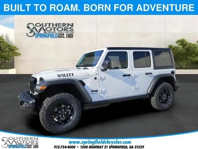 2026 Jeep Wrangler 4-Door Willys 4x4 for sale in Springfield, GA