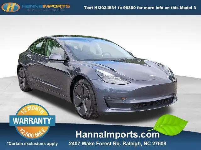 2023 Tesla Model 3 Rear-Wheel Drive for sale in Raleigh, NC