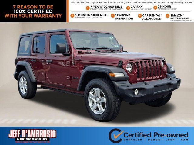 2022 Jeep Wrangler Unlimited Sport S 4x4 2022 Jeep Wrangler Unlimited Sport S 4x4