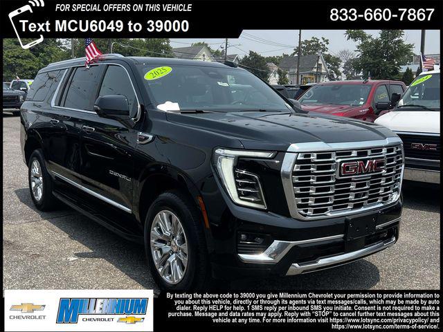 Onyx Black 2025 GMC Yukon XL SUV / Crossover Four-Wheel Drive Automatic