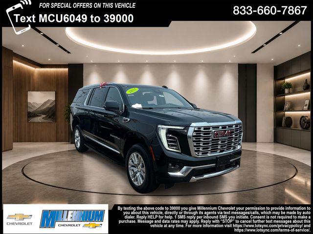Onyx Black 2025 GMC Yukon XL SUV / Crossover Four-Wheel Drive Automatic