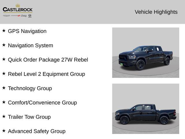 2023 Ram 1500 Rebel Crew Cab 4x4 5'7" Box