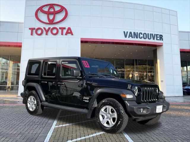 2018 Jeep Wrangler Unlimited Sport S 4x4 for sale in Vancouver, WA
