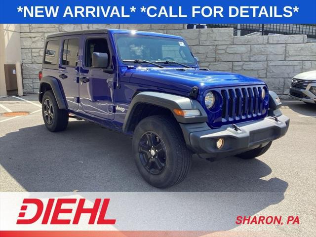 2020 Jeep Wrangler Sport S 4x4 for sale in SHARON, PA