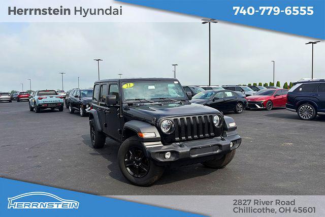 2021 Jeep Wrangler Sport Altitude 4x4 for sale near CHILLICOTHE, OH