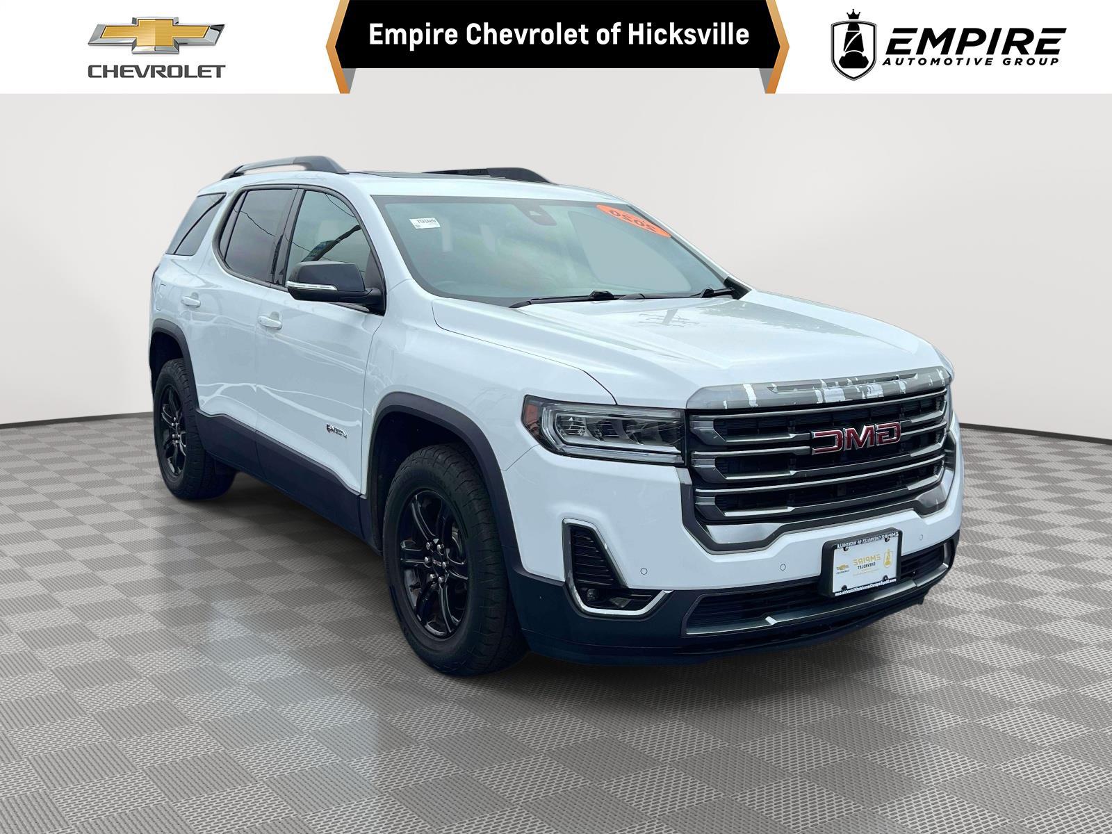 Summit White 2020 GMC Acadia SUV / Crossover Four-Wheel Drive 9-Speed Automatic