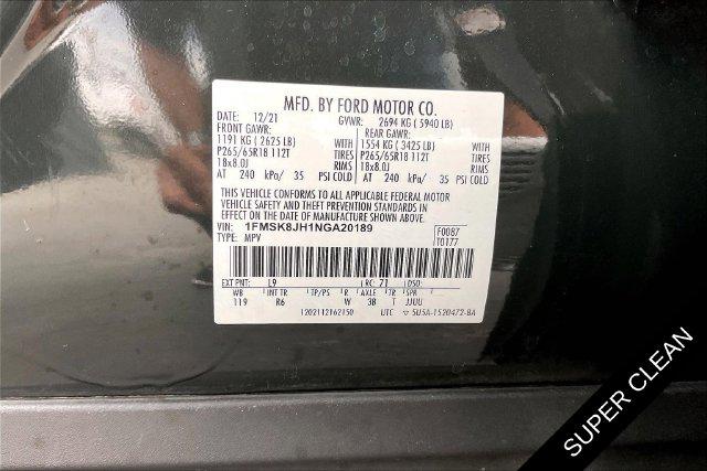 2022 Ford Explorer Timberline
