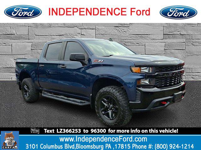 2020 Chevrolet Silverado 1500 4WD Crew Cab Short Bed Custom Trail Boss for sale in Bloomsburg, PA