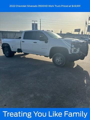 2022 Chevrolet Silverado 3500HD 4WD Crew Cab Long Bed WT for sale in Conroe, TX