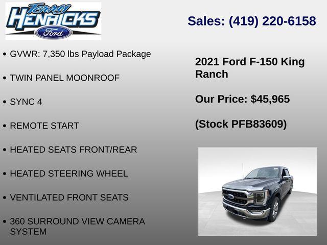2021 Ford F-150 King Ranch