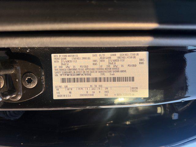 2021 Ford F-150 Platinum