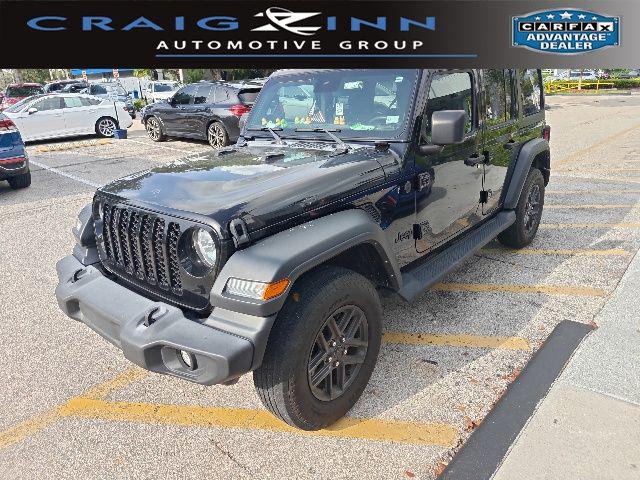 2024 Jeep Wrangler 4-Door Sport S 4x4 for sale in Hollywood, FL