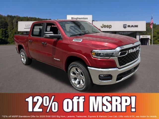 2026 Ram 1500 Big Horn Crew Cab 4x4 57 Box for sale in Binghamton, NY