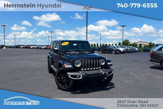 2021 Jeep Wrangler 4xe Unlimited Sahara 4x4 for sale in CHILLICOTHE, OH