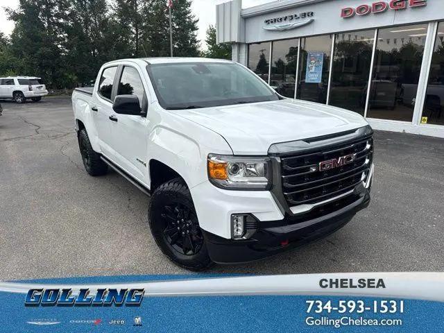 2021 GMC Canyon 4WD Crew Cab Short Box AT4 - Leather for sale in Chelsea, MI