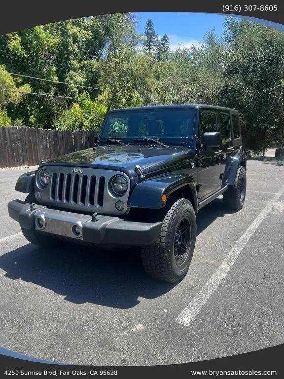 2015 Jeep Wrangler Unlimited Freedom Edition for sale in Fair Oaks, CA