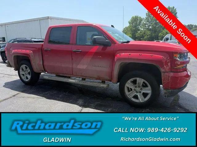 2018 Chevrolet Silverado 1500 Custom for sale in GLADWIN, MI