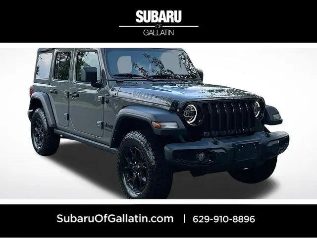 2022 Jeep Wrangler Unlimited Willys 4x4 for sale in Gallatin, TN