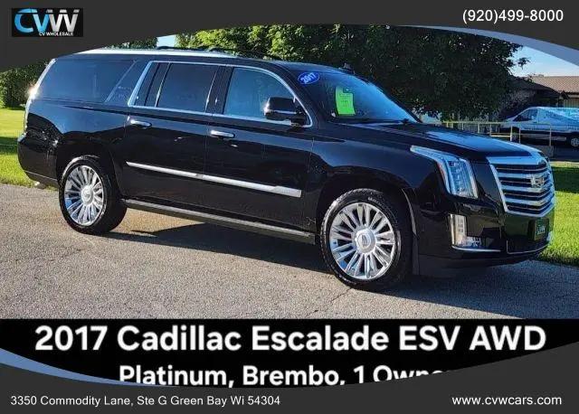 2017 Cadillac Escalade ESV Platinum for sale in Green Bay, WI