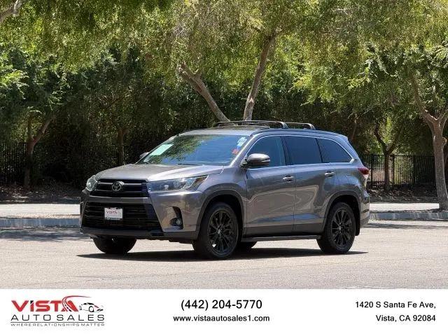 2019 Toyota Highlander SE for sale in Vista, CA