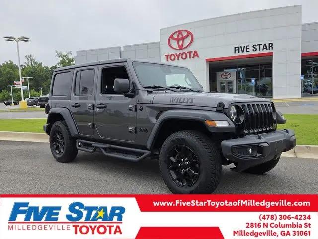 2020 Jeep Wrangler Willys 4x4 for sale in Milledgeville, GA
