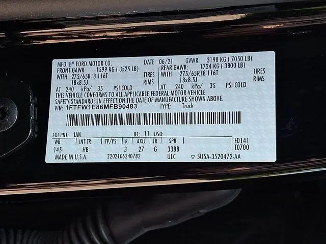 2021 Ford F-150 LARIAT