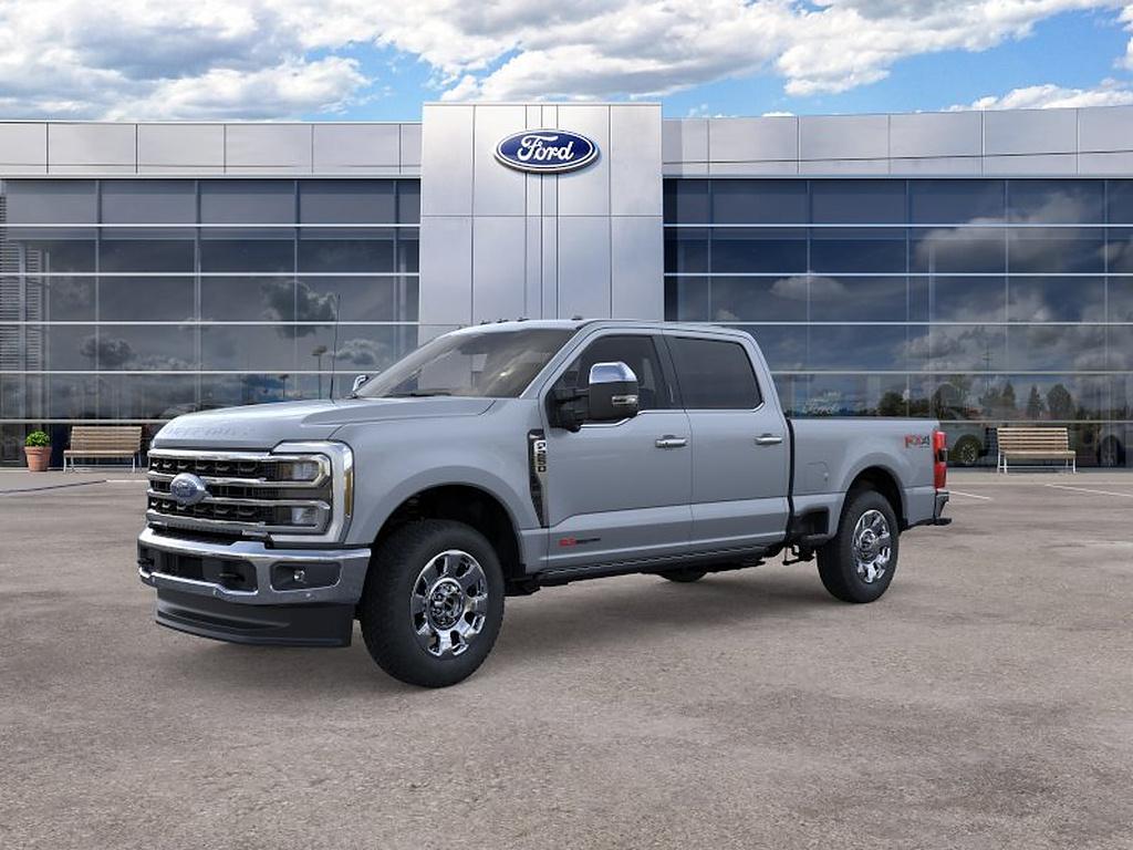 Glacier Gray Metallic Tri-Coat 2026 Ford F-250 Super Duty Pickup Truck Four-Wheel Drive Automatic